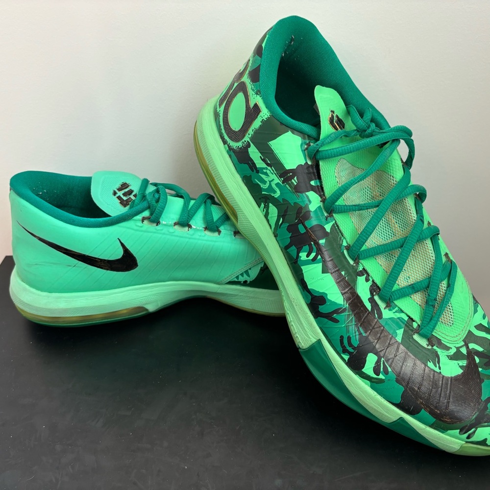 Nike Emerald Green KD Basketball Shoes